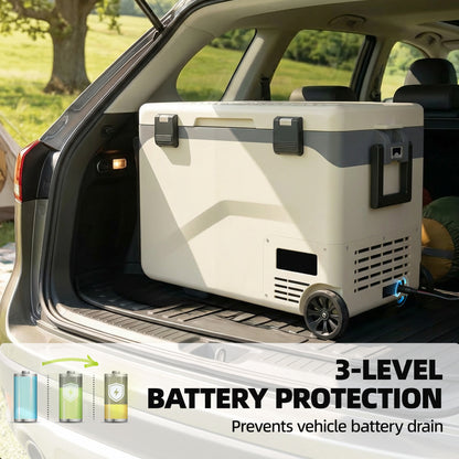 Compressor Car Fridge Freezer, Camping Refrigerator w/ App Control