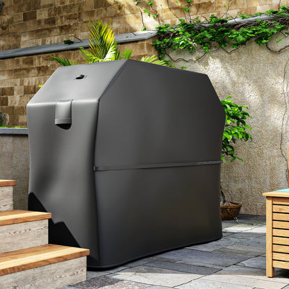 Barbecue Cover, Waterproof UPF30+ Rip-Proof, 147 x 61 x 122 cm