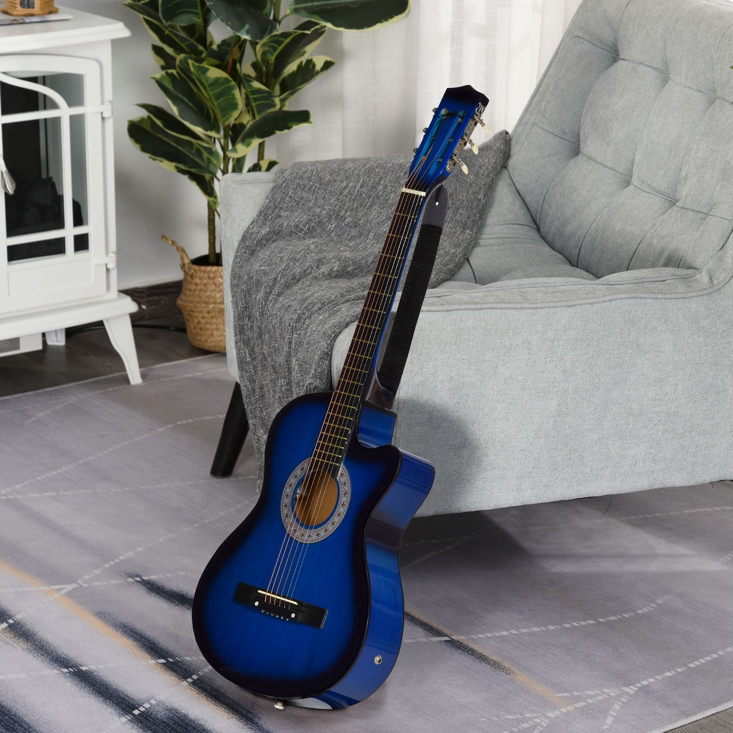 Beginner Acoustic Electric Cutaway Guitar Kids Guitar and Junior Guitar