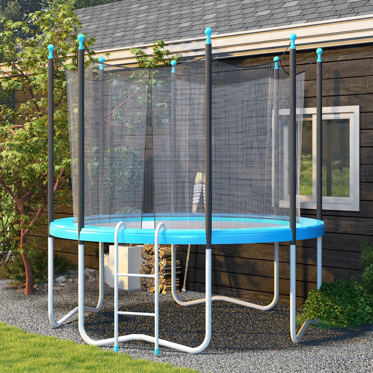 12ft Trampoline Accessories Pad Surround Pad Replacement Spare Light Blue