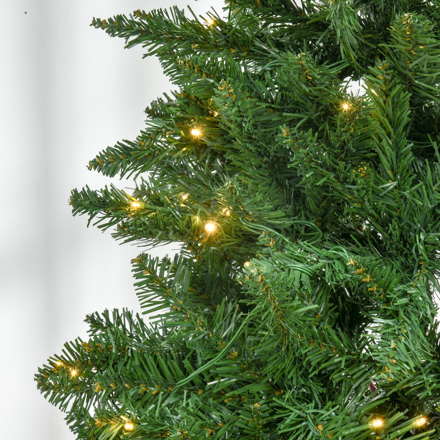 6FT Prelit Artificial Christmas Tree w/ Warm White Light Xmas Decoration