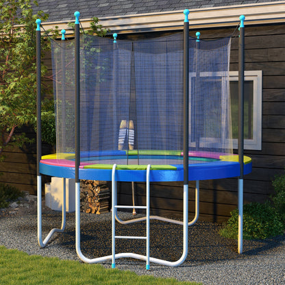 10FT Trampoline Pad Spring Cover, Waterproof, Multi-Colored