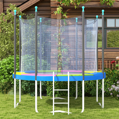 10FT Trampoline Pad Spring Cover, Waterproof, Multi-Colored