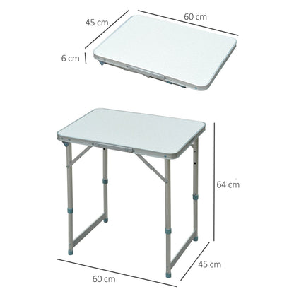 Garden Outdoor Camping Aluminium Table Portable Folding Picnic Table