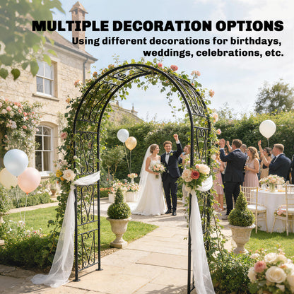 Garden Arch, Rose Arch, Black