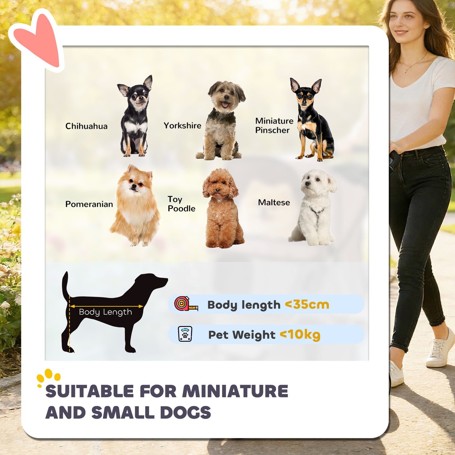 Dog Stroller, 3 Wheels Foldable Pet Stroller with Adjustable Canopy, Storage Basket, Cup Holder, Cat Dog Pram with Breathable Mesh for Small Miniature Breeds, Coffee