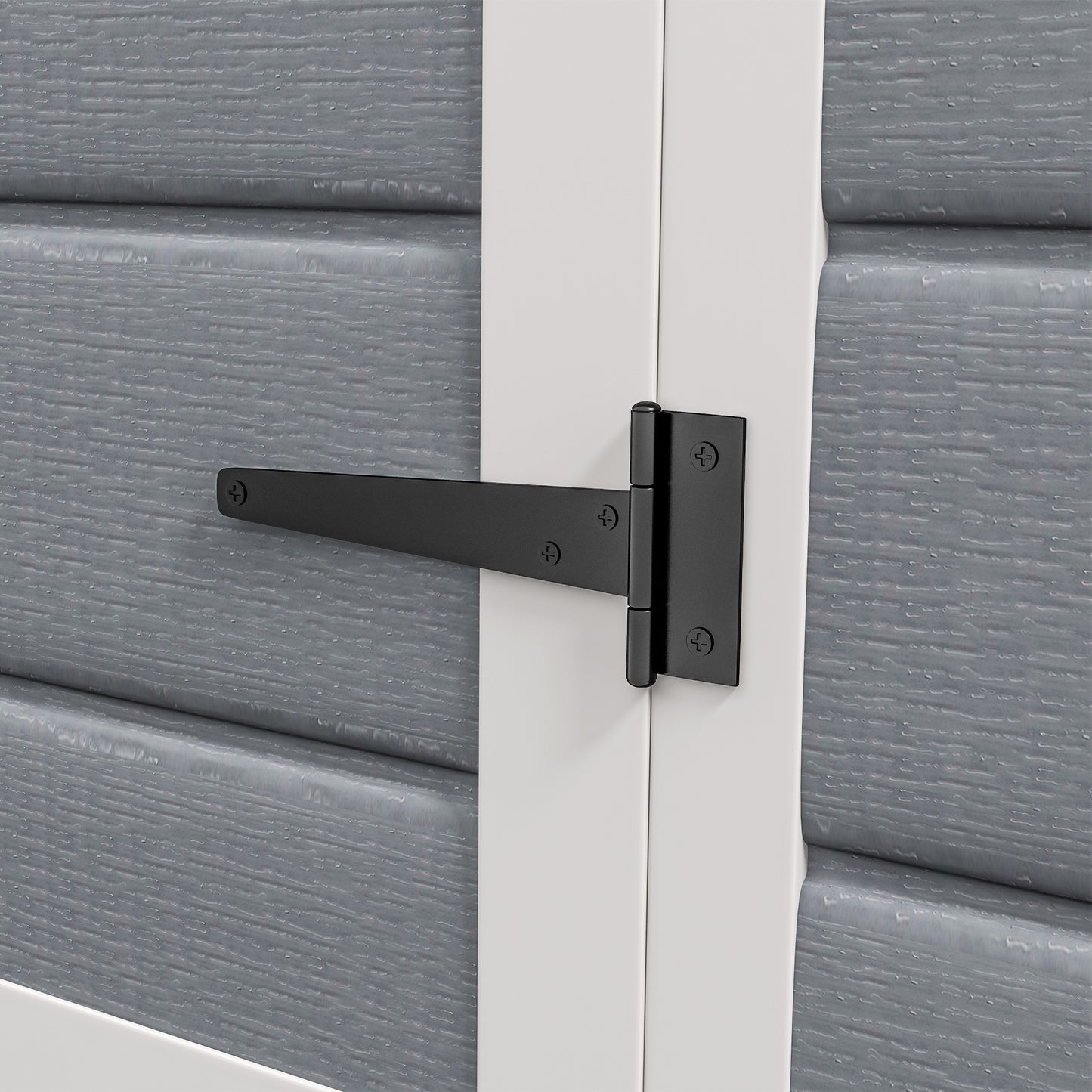 Lock Up Shed - 6Ft x 4.5Ft Garden Shed in Grey