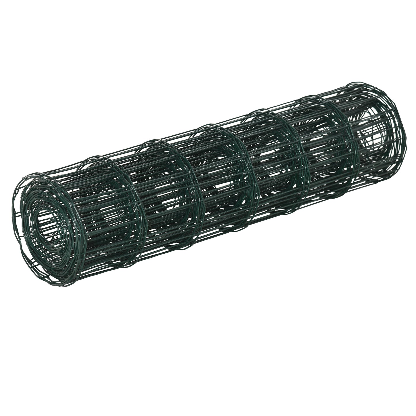 0.6Mx10M Chicken Wire Mesh Rabbit Poultry Animal Fence PVC Coated Netting