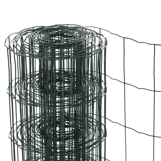 0.6Mx10M Chicken Wire Mesh Rabbit Poultry Animal Fence PVC Coated Netting