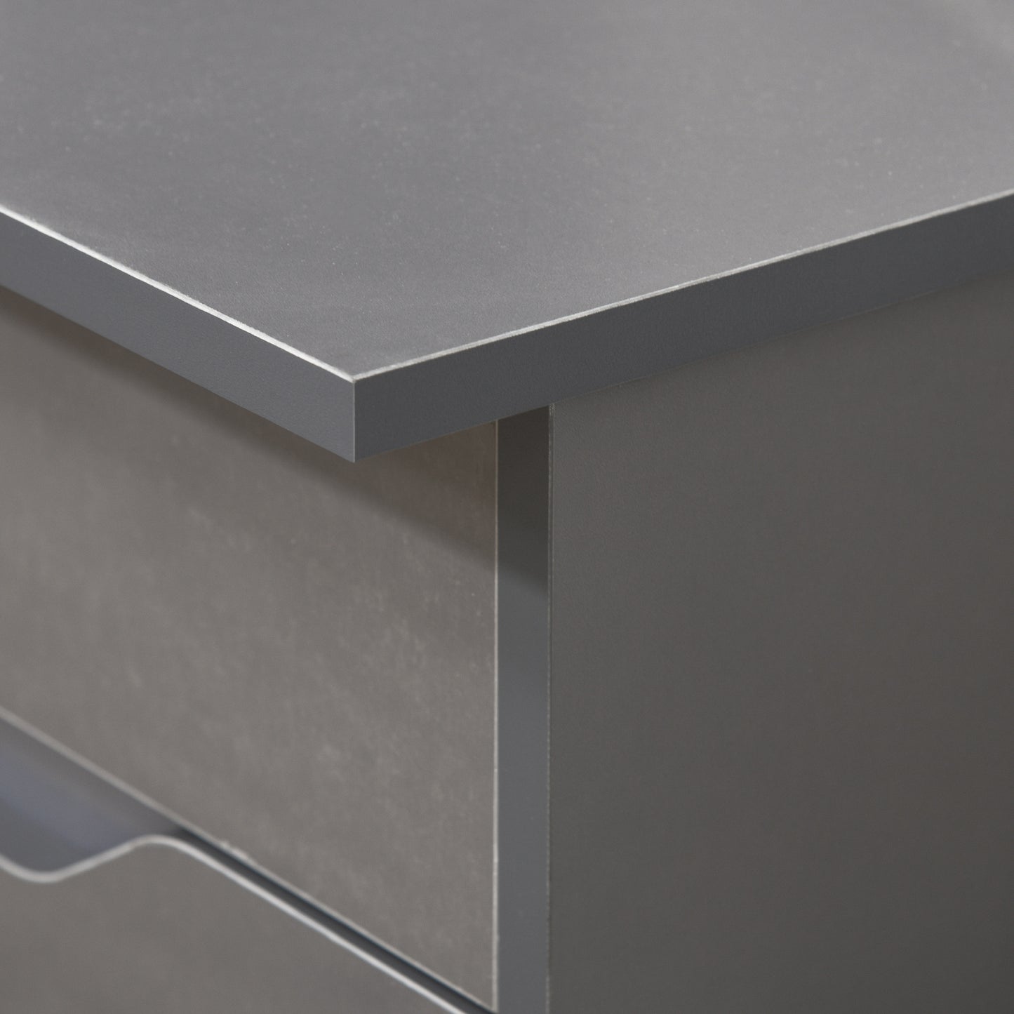 Desk with Shelves