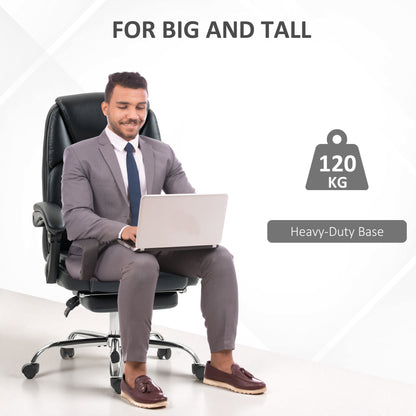 Office Chair, Computer Desk Chair with Spring Cushion, Black