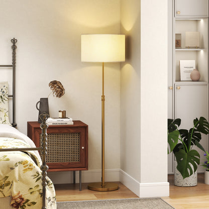 Modern Dimmable Standing Lamp with Adjustable Colour Temperatures