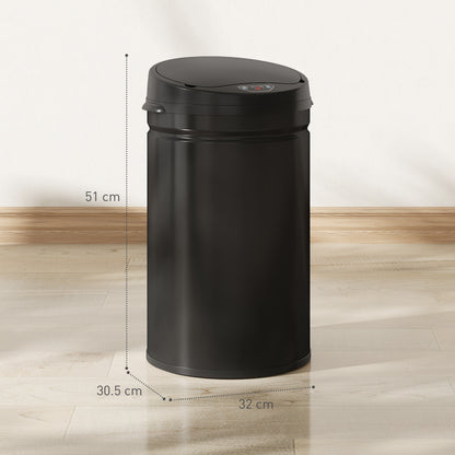 30L Sensor Bin with Soft-Close Lid, Automatic Touchless Kitchen Bin