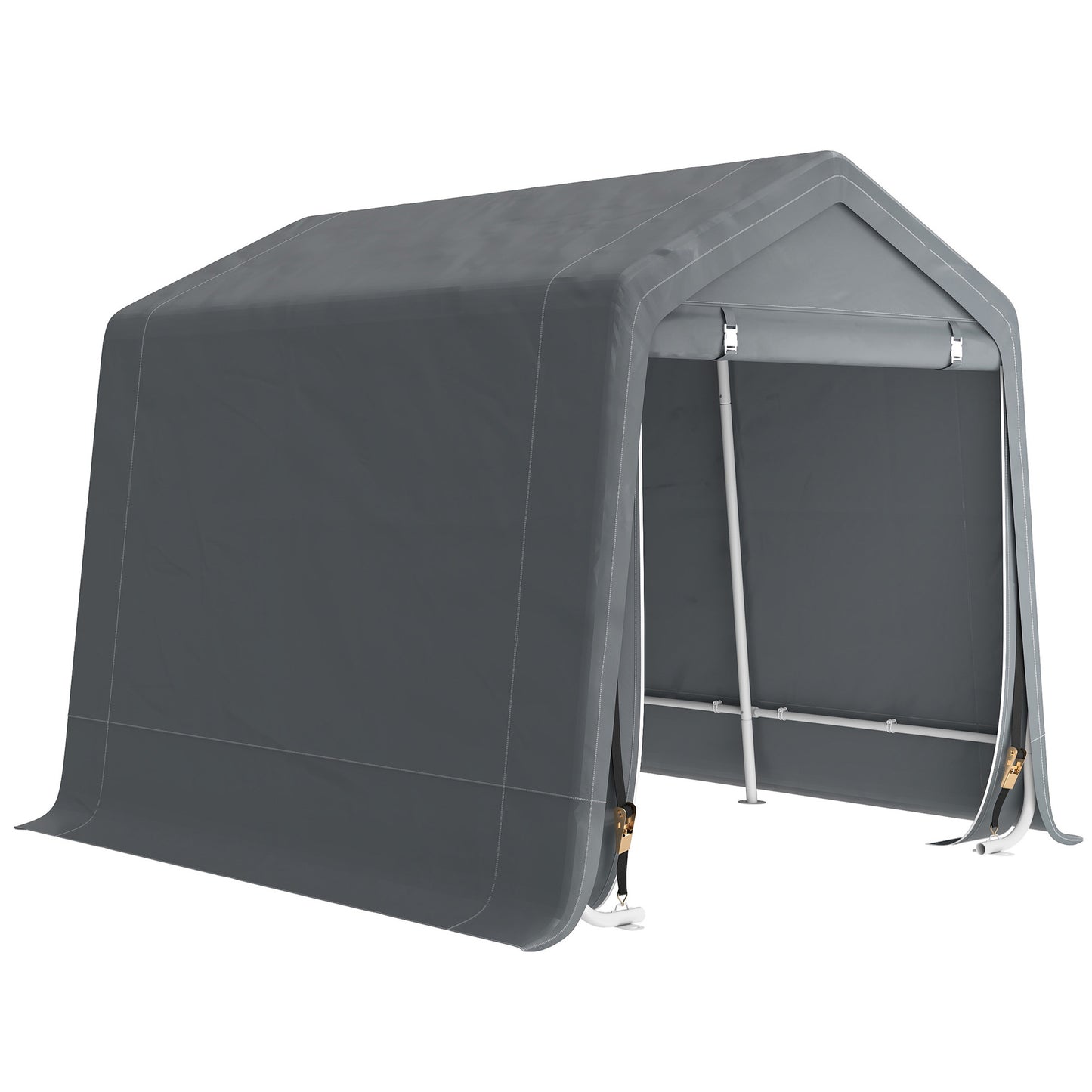 Outdoor Garden Storage Shed Waterproof Bike Tent  w/ Zipper Doors