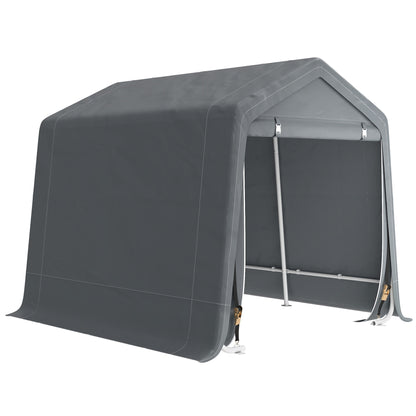 Outdoor Garden Storage Shed Waterproof Bike Tent  w/ Zipper Doors