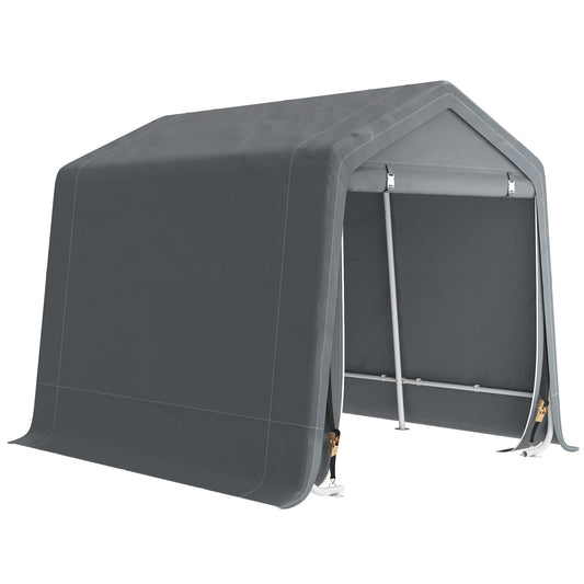 Outdoor Garden Storage Shed Waterproof Bike Tent  w/ Zipper Doors