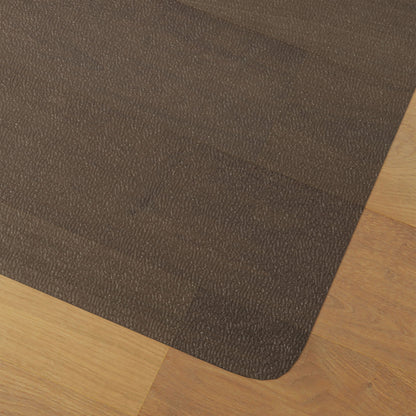 Home Office Hard Floor Protector Chair Mat Non Slip Frosted, Black