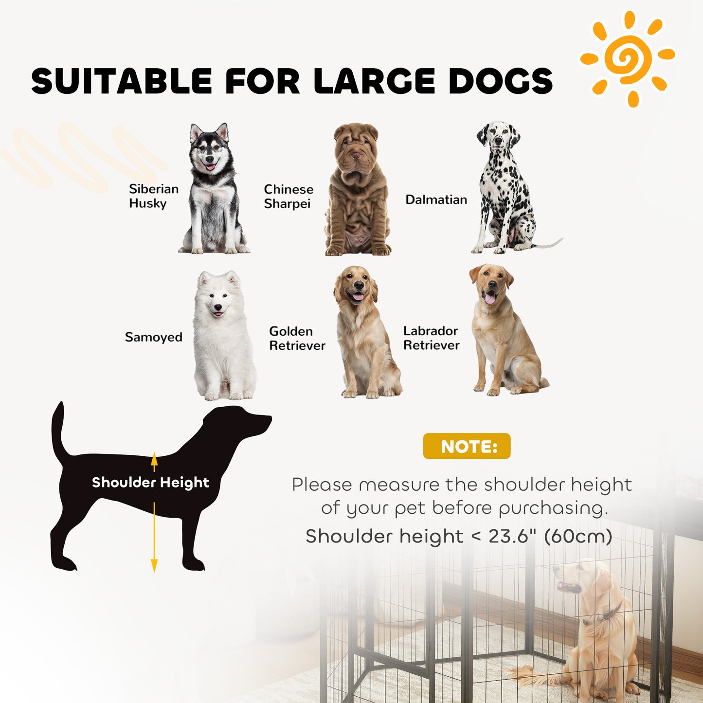 Dog Crate Furniture with Anti-Chew Resistant Mesh for XL Dogs