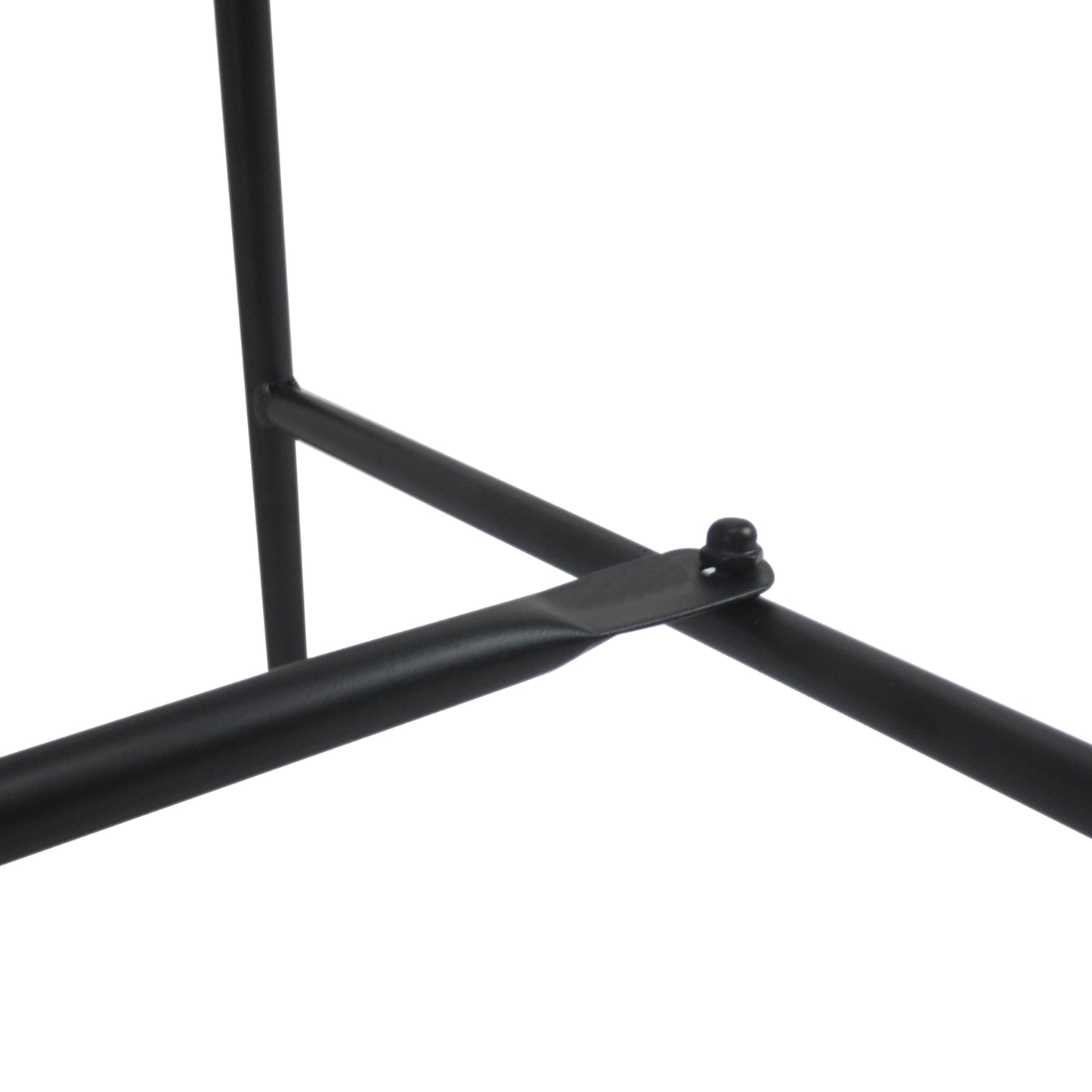 Garden Bench, Metal Outdoor Patio Garden Loveseat, Black