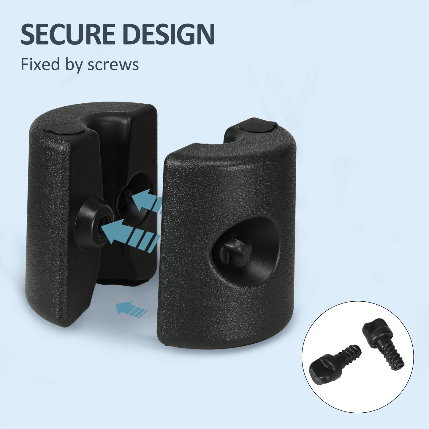 Gazebo Weights Set of 4 for Pop up Gazebo, 48KG
