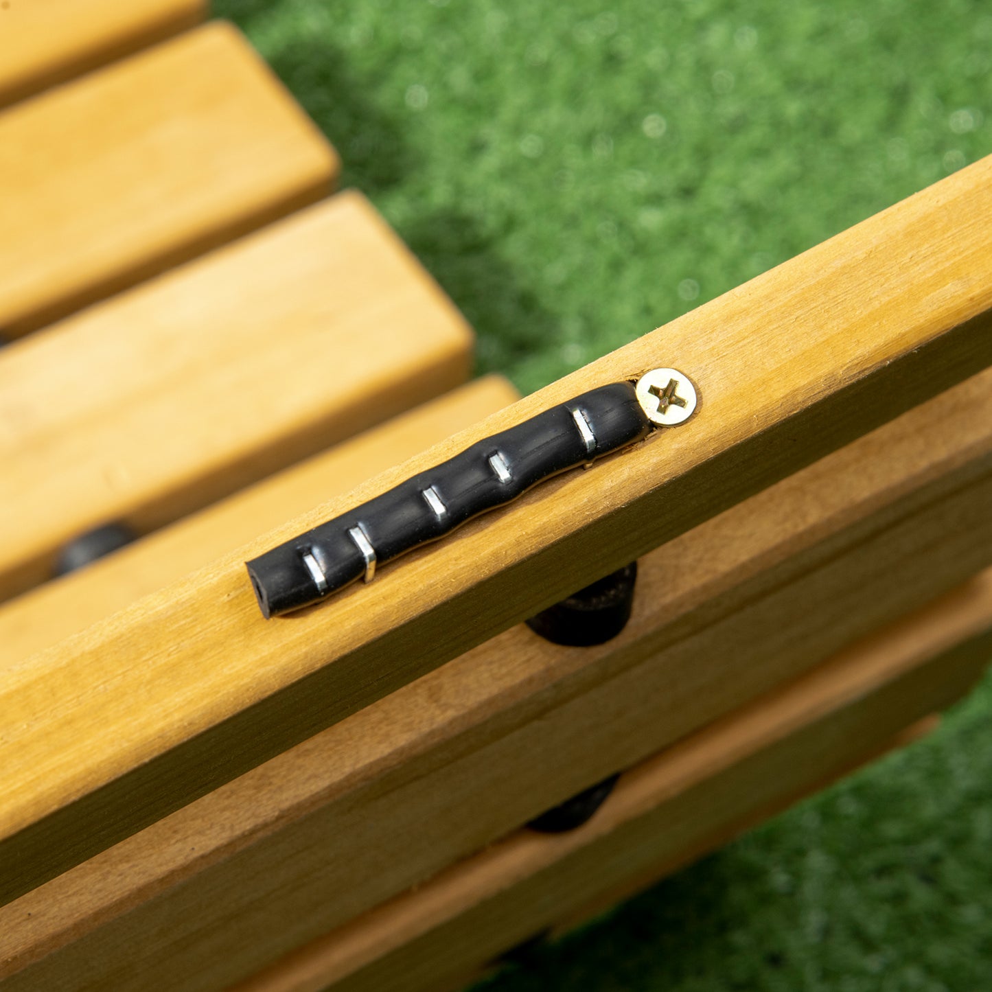 Rollable Wooden Garden Pathway - Solid Pine Wood 185 x 60 cm