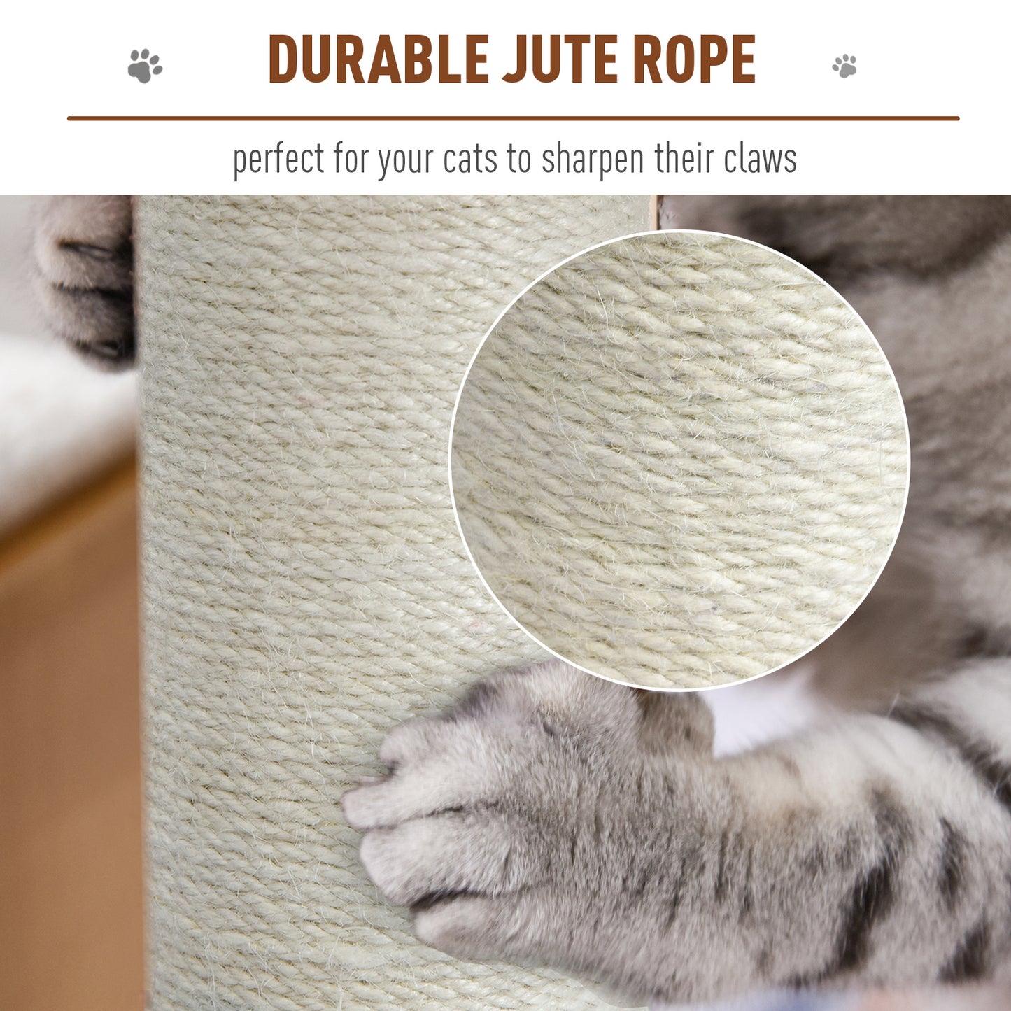 Multi-Level Cat Tree Tower Activity Center w/ Scratching Posts Condo