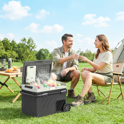 40L Compressor Car Fridge Freezer, Dual Zone with App Control