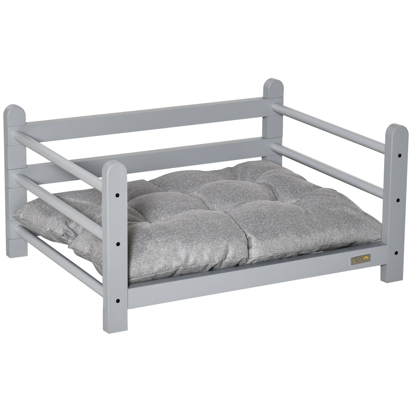 65cm Raised Pet Bed Elevated Dog bed For Small Sized Dogs Cushion