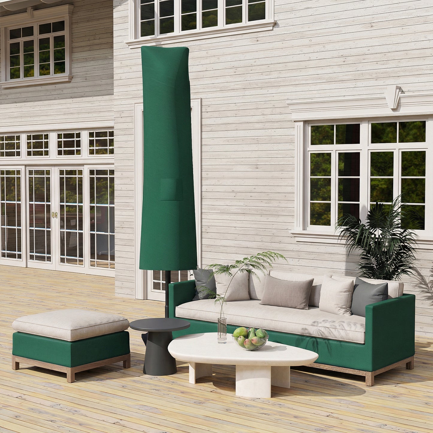 Garden Parasol Cover, Outdoor Cantilever Banana Umbrella Protector