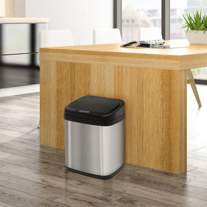 Automatic Sensor Dustbin Stainless Steel Rubbish Waste Bin Trash 20L