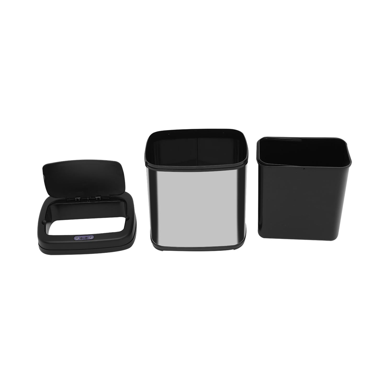 Automatic Sensor Dustbin Stainless Steel Rubbish Waste Bin Trash 20L