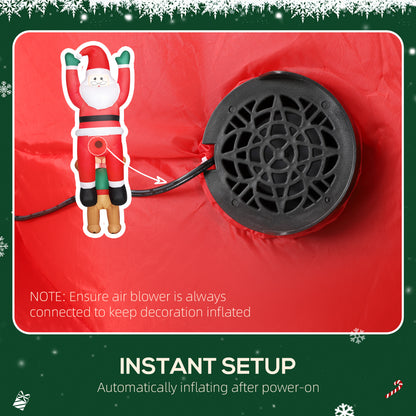 Blow Up Hanging Christmas Decoration with Built-in LED Lights