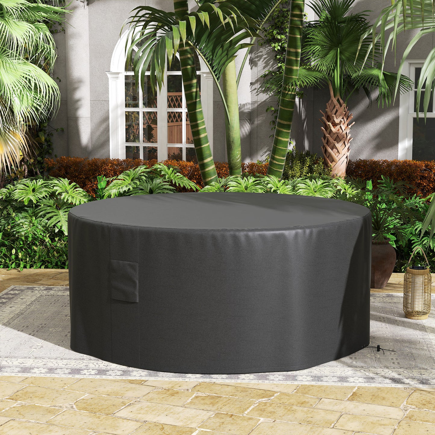 Large Outdoor Set Round Cover Garden Furniture Waterproof