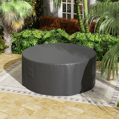 Large Outdoor Set Round Cover Garden Furniture Waterproof