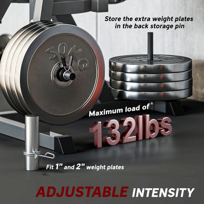 Adjustable Calf Raise Machine for Leg Extension and Curl Machine