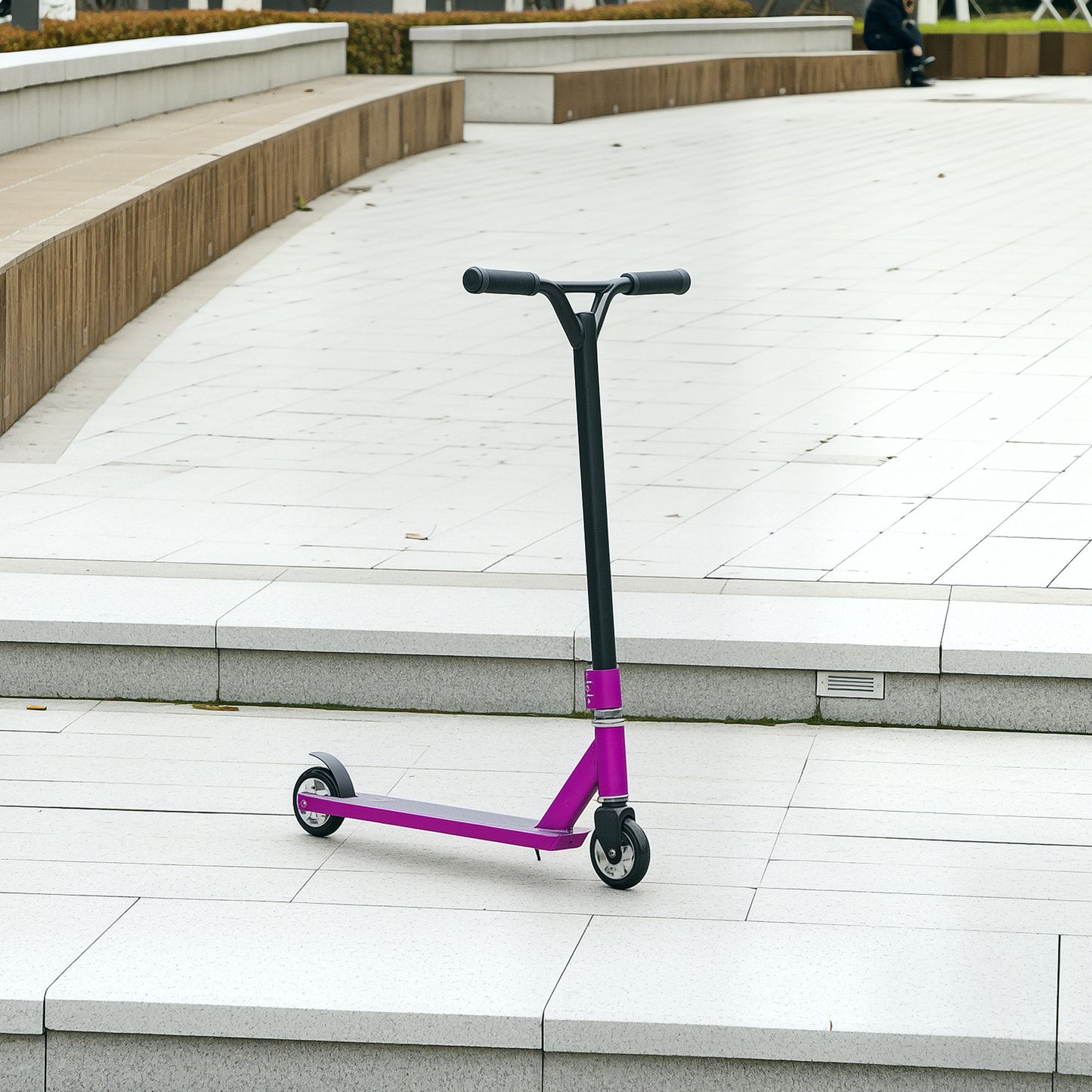 Stunt Scooter Entry Level Tricks Scooter for 14+ Beginners, Purple