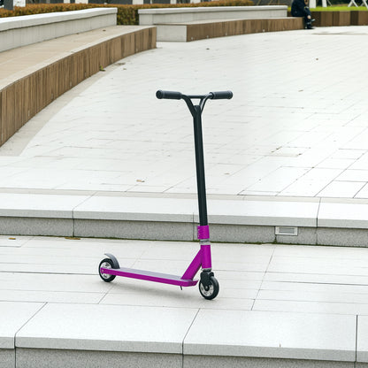 Stunt Scooter Entry Level Tricks Scooter for 14+ Beginners, Purple
