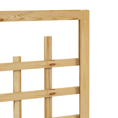 Warehouse Clearance Sale - Wooden Trellis Planter, Raised Garden Bed with Wheels and Bed Liner, to Climb and Grow Vegetables, Herbs and Flowers