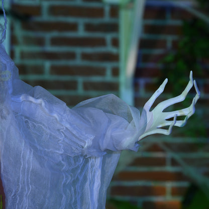Standing Witch Prop Life Size with Sound and Motion Activated