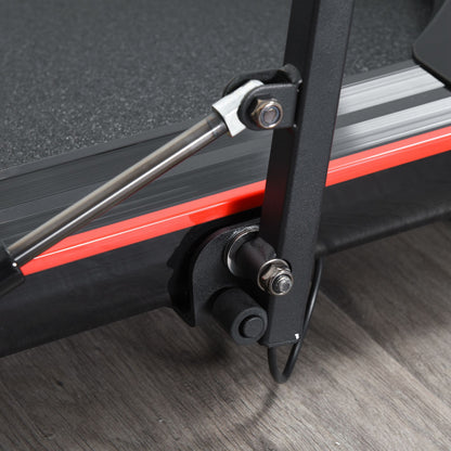 Foldable Walking Machine Treadmill 1-6km/h with LED Display & Remote Control Exercise Fitness for Home