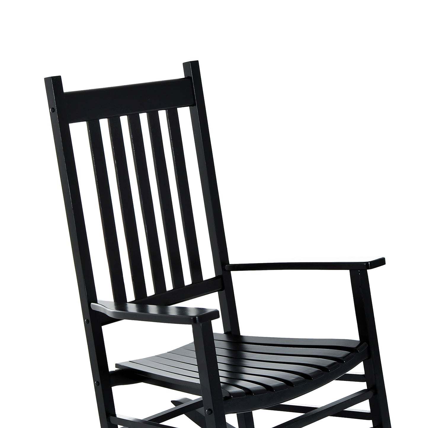 Wooden Garden Rocking Chair Outdoor Furniture Deck Armchair Patio Swing