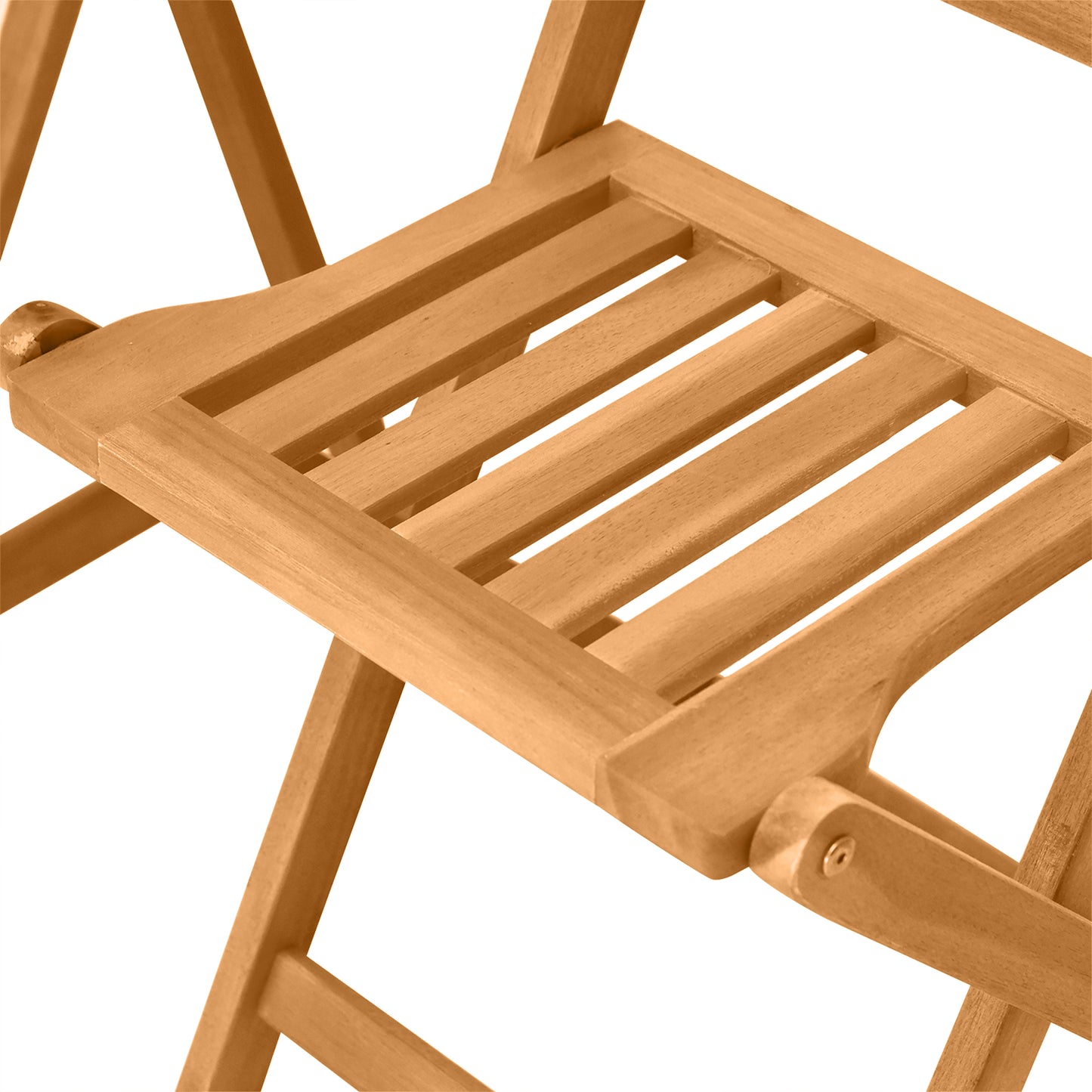 Folding Patio Bistro Set of 3 Dining Table Set with 2 Foldable Chairs