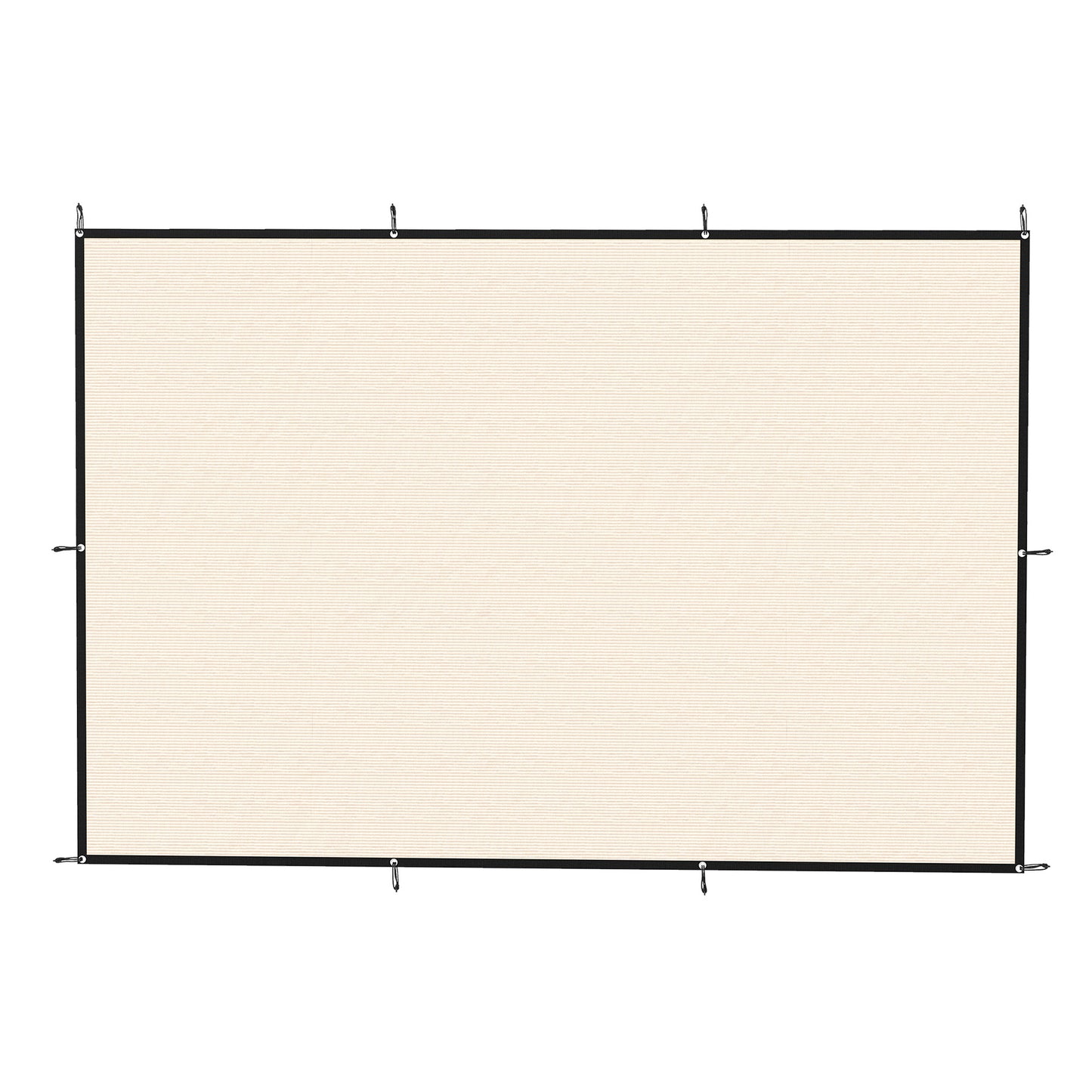 Sun Shade Sail with UV Protection 2 x 3 m Beige