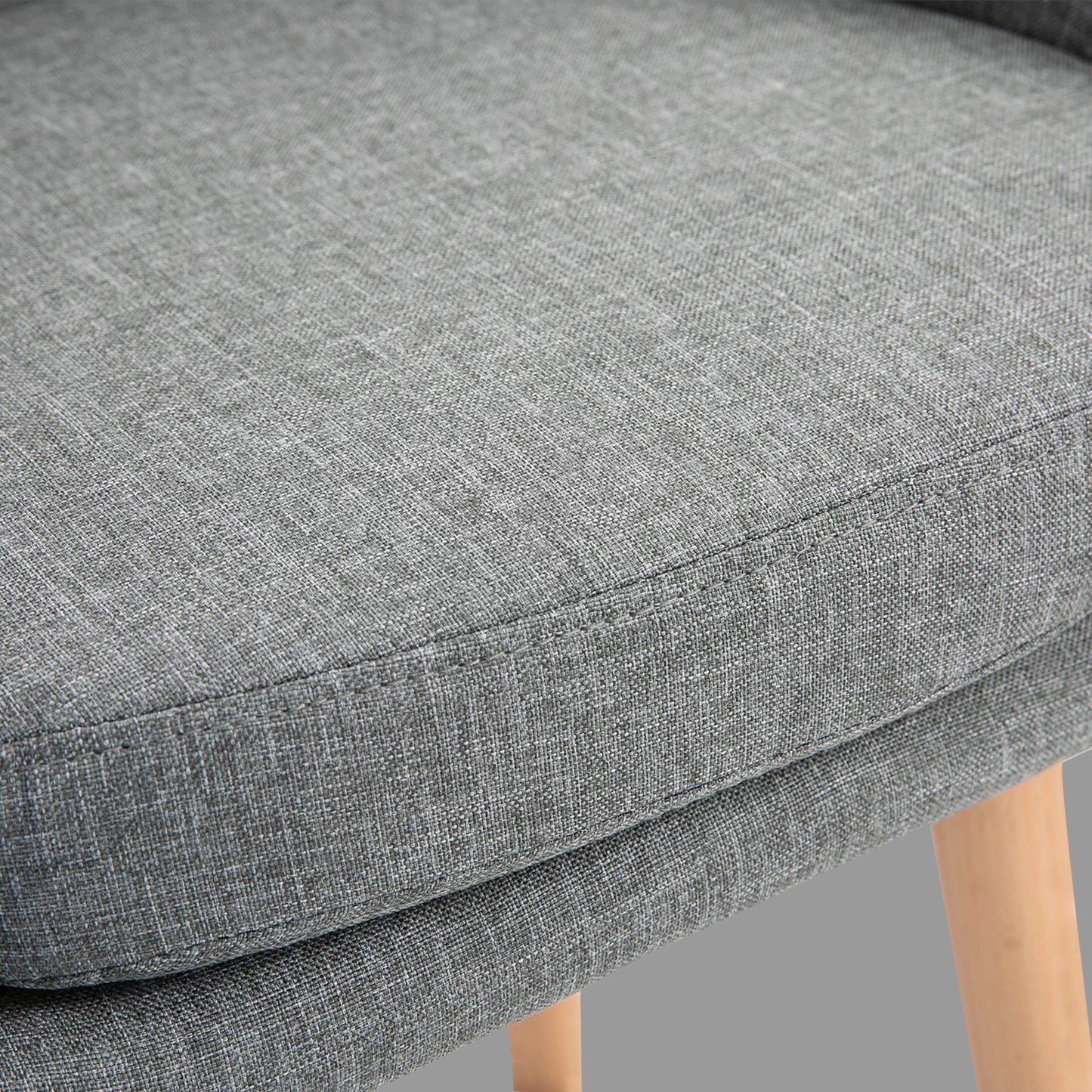 Barstools - Set of two elegant and softly curved chairs which look anywhere in your home