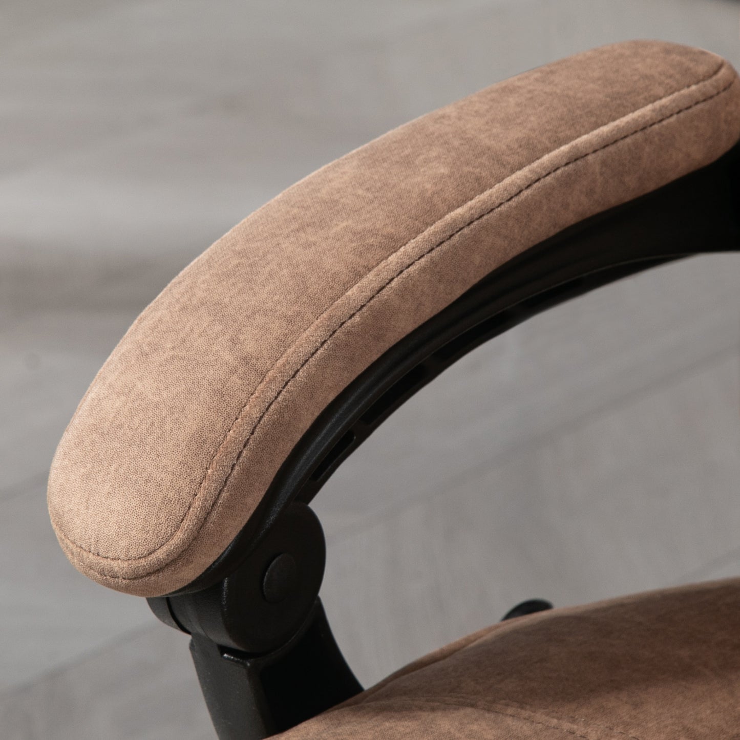 Massage Office Chair, Heated Reclining Desk Chair, Brown