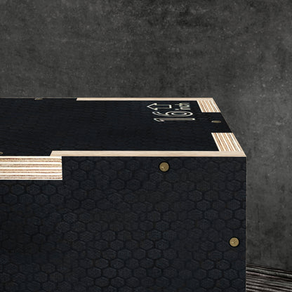 Pylometric Jump Box, Wooden Pylo Box for Home Gym
