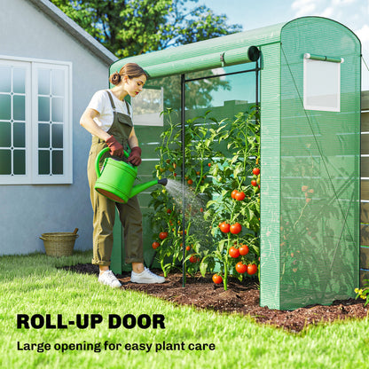 Mini Greenhouse, Portable Indoor Outdoor Green House with PE Cover