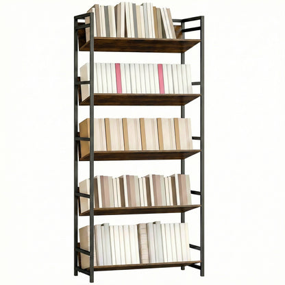 836-690V00AK Anti-Slip Design 5-Tier Rustic Brown
