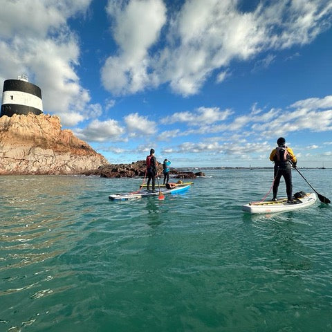 Discover Paddle Boarding This Summer! – Two Guided Evening Sessions With The Jersey Canoe Club at St Catherine’s for Just £35 per person