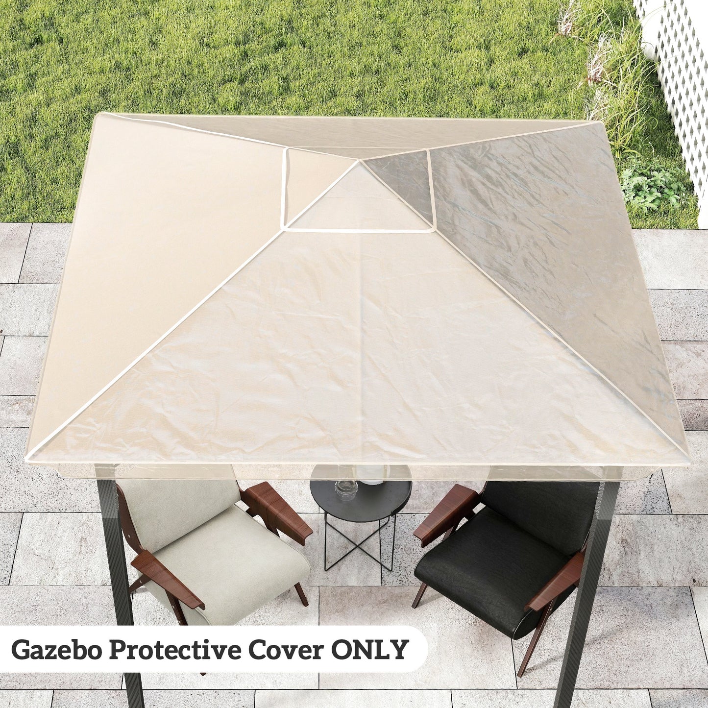 2 x 2 (m) Gazebo Protective Cover, Waterproof Cover